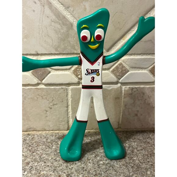Philadelphia 76ers Allen Iverson 5 1/2 Gumby - Picture 1 of 3